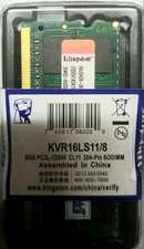 رم لپ تاپ گیل مدل Kingston 8G PC3L 12800 ظرفیت 8 گیگابایت